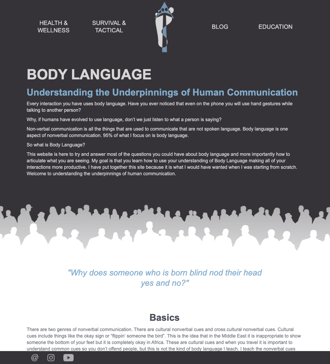 Body Language Page
